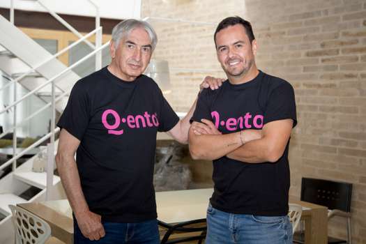 Carlos Leyva y Juan Carlos Suárez, fundadores de Q.enta.