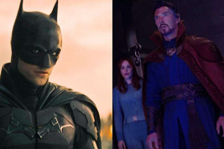 "The Batman" y "Doctor Strange en el multiverso de la locura" son dos de los estrenos más taquilleros de este 2022.