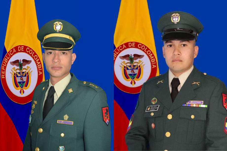 Los uniformados que fueron asesinados son el capitán Juan Pablo Herrera Mazo y el sargento Segundo Carlos Rojas Otavo.