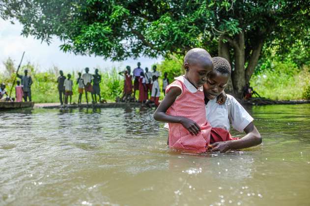 Desastres meteorológicos desplazaron a 43 millones de niños entre 2016 y 2021