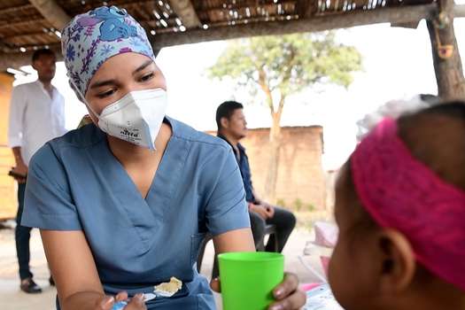 Médicos colombianos construyen hogar contra la desnutrición en la Guajira