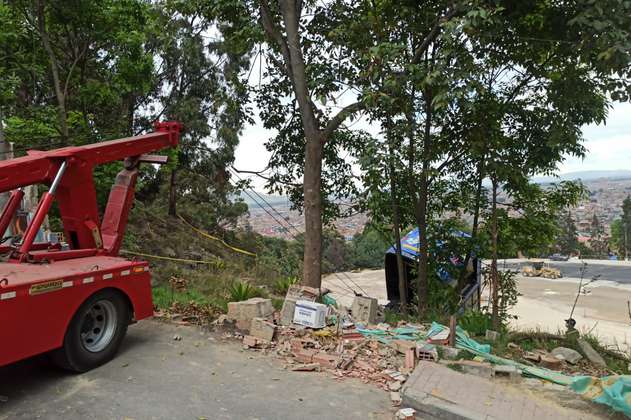 Galería: así se registró el accidente del Sitp en Ciudad Bolívar