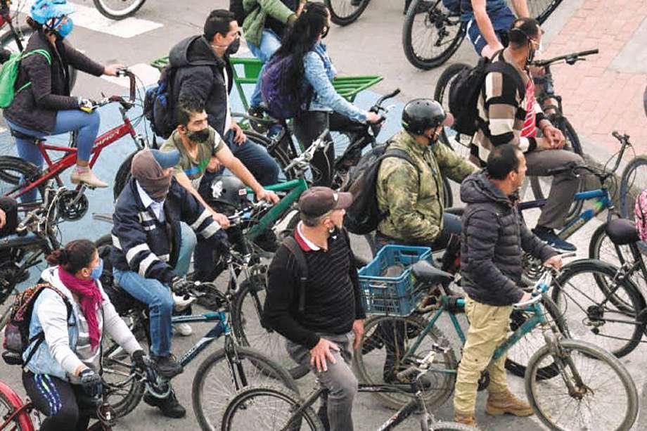 El hurto de bicicletas tuvo un incremento del 33 % frente a 2019. Mayo, con 1.181 denuncias, fue el mes más crítico. / Jorge Londoño - El Espectador
