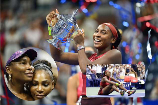 Coco Gauff, a Serena y Venus Williams tras el US Open: “Sin ustedes no sería posible”