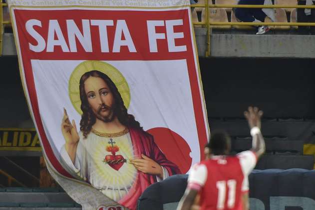 En fotos: así se vivio el empate entre Santa Fe y Nacional en El Campín