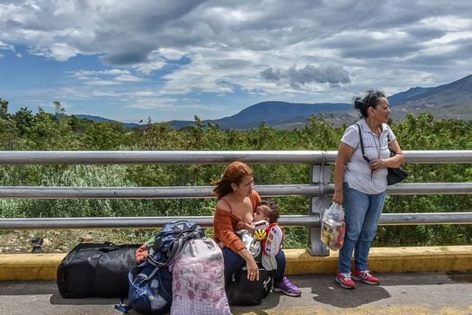  La frontera entre Colombia y Venezuela ha sido testigo de la crisis que se vive de lado y lado. / AFP