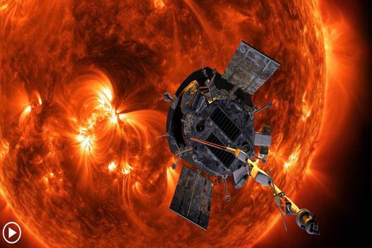 Recreación de la 'Sonda Solar Parker'. / NASA