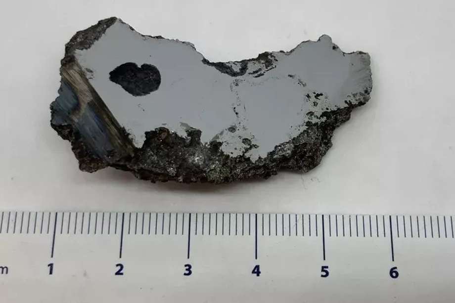Los dos minerales nuevos los encontraron en un pedazo de 70 gramos, extraído de las 16,5 toneladas del meteorito.