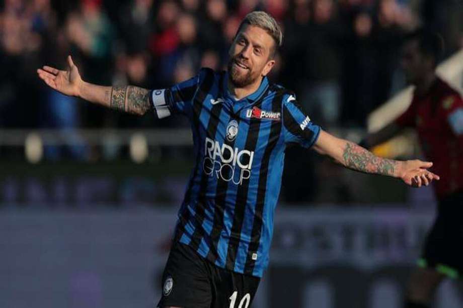 Alejandro 'Papu' Gómez, mediocampista argentino del Atalanta y máximo asistidor de la Serie A de Italia.