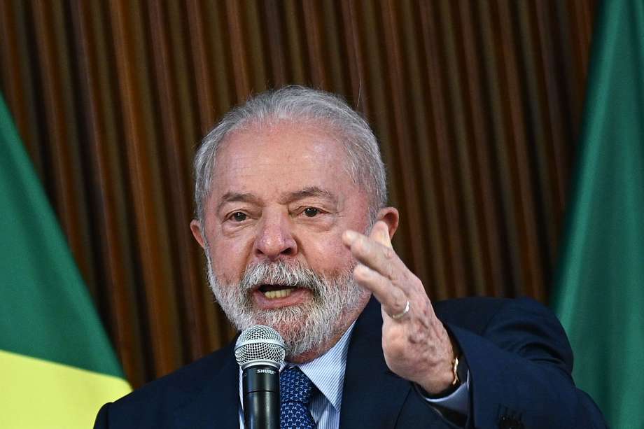 Luiz Inácio Lula da Silva, presidente de Brasil.