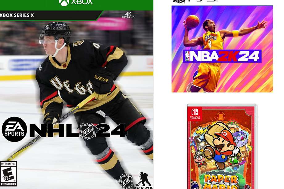 EA NHL 24 llega a Xbox Game Pass, NBA 2K24 a PlayStation Plus y Paper Mario: La Puerta Milenaria a Nintendo Switch Online.