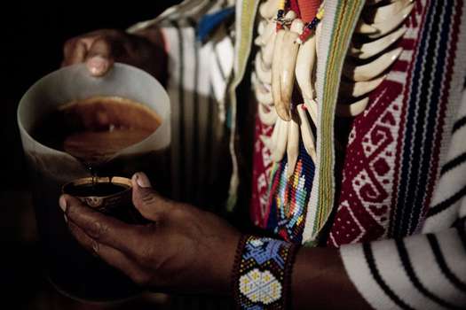 Las bebidas de los indígenas fueron prohibidas por el catolicismo. / AFP