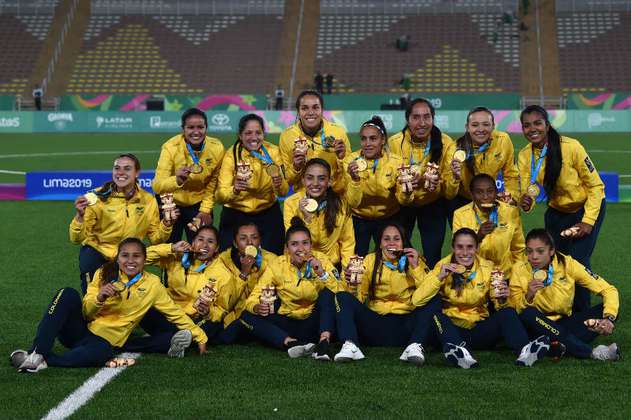 ¡Histórico! Colombia es campeona del fútbol femenino de los Panamericanos