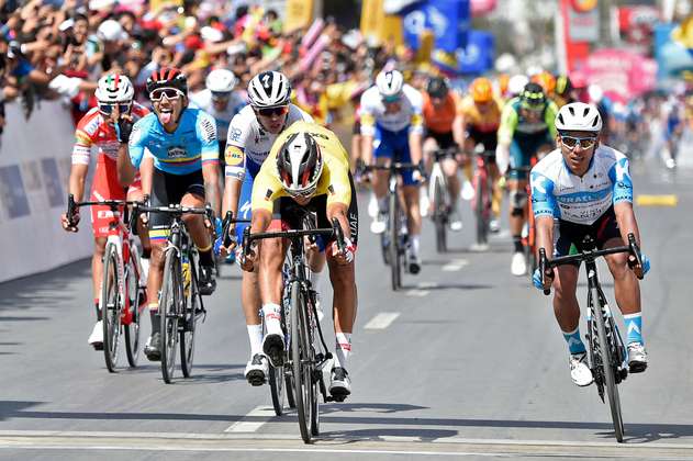 Otra vez: Juan Sebastián Molano ganó en la tierra del campeón del Tour de Francia