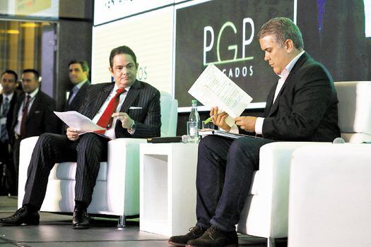 Germán Vargas Lleras, jefe natural de Cambio Radical, regresó pisando duro al escenario político nacional.  / EFE 