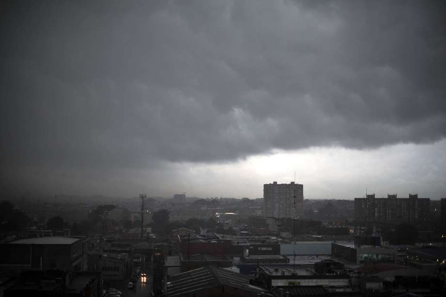 En Bogotá se esperan lluvias en varias partes de la ciudad.