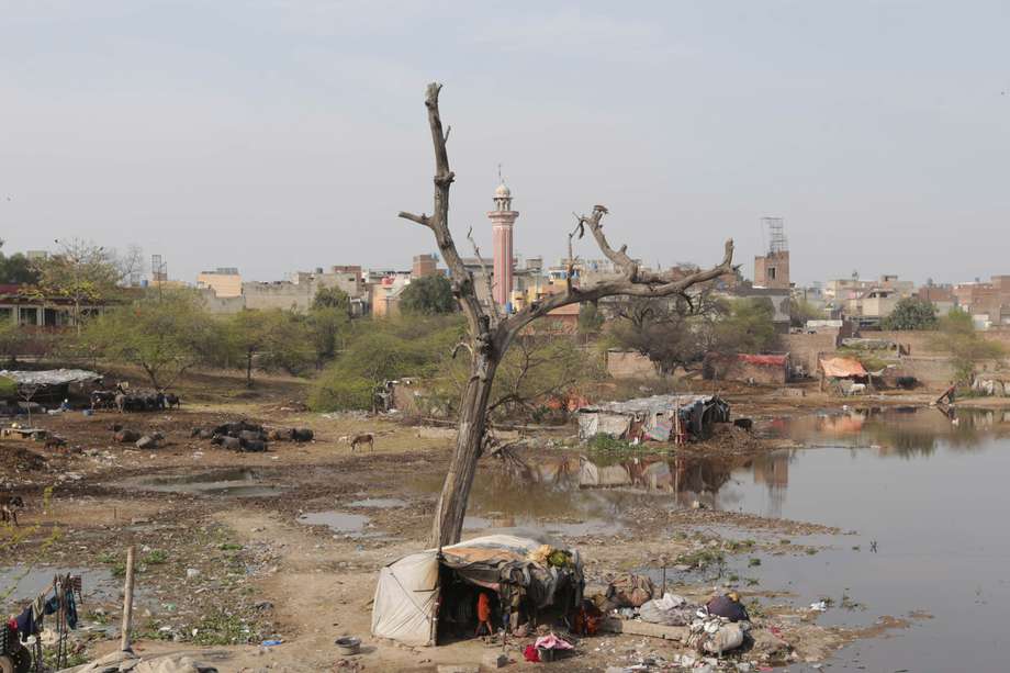 El río fluye en el oeste de la ciudad de Lahore, en donde viven más de 11 millones de personas.