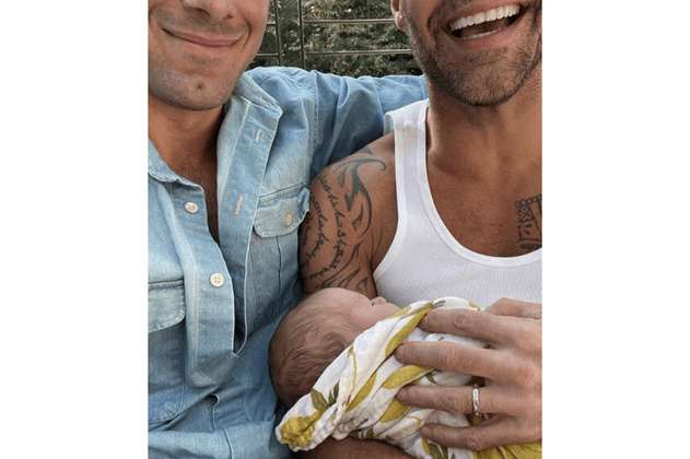 Ricky Martin da la bienvenida a su cuarto hijo