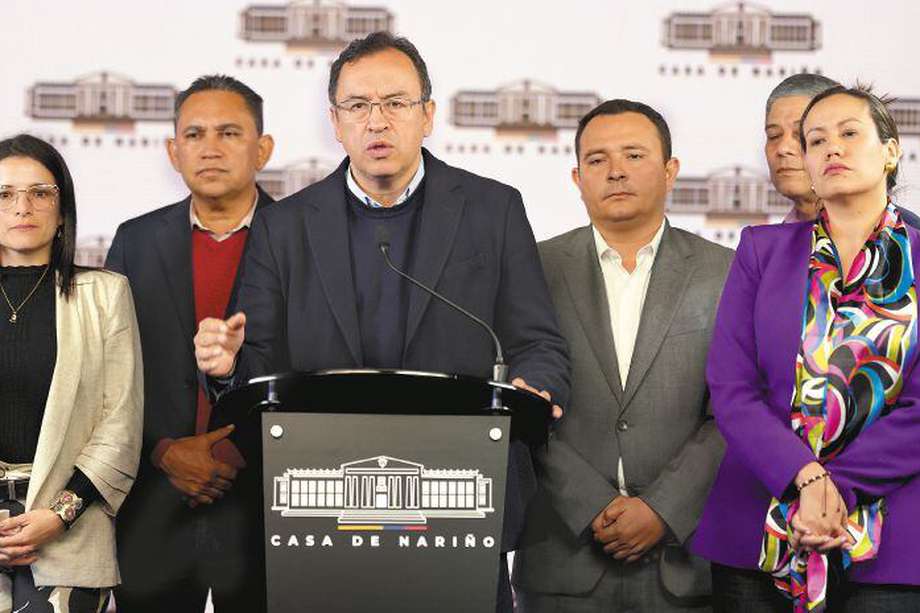 El Gobierno había anunciado el pasado lunes un acuerdo del 99% de la reforma a la salud.  / Juan Diego Cano