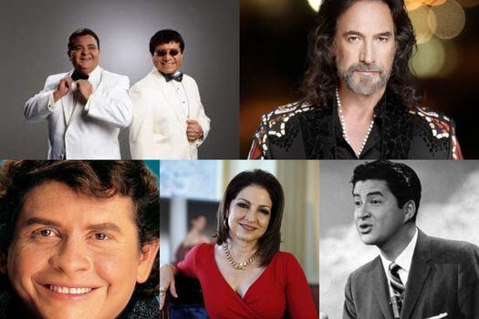 Rodolfo Aicardi, Los Bukis, Néstor Zavarce, Richie Ray y Bobby Cruz o Gloria Estefan son algunos de los intérpretes de las canciones más escuchadas cada diciembre.