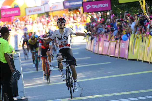 Álvaro Hodeg cedió el liderato de la Vuelta a Polonia 
