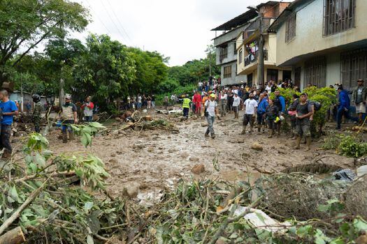 El 80% de la población, amenazada por deslizamientos en Colombia 