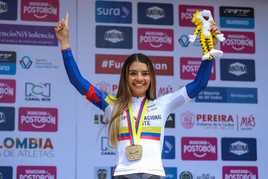 Este será el quinto año consecutivo en el que Lina Hernández lucirá la bandera de Colombia en su pecho.