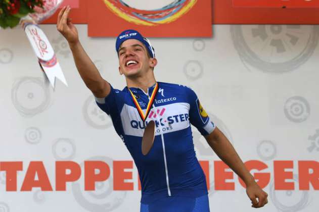 Álvaro Hodeg ganó la quinta etapa de la Vuelta al Benelux