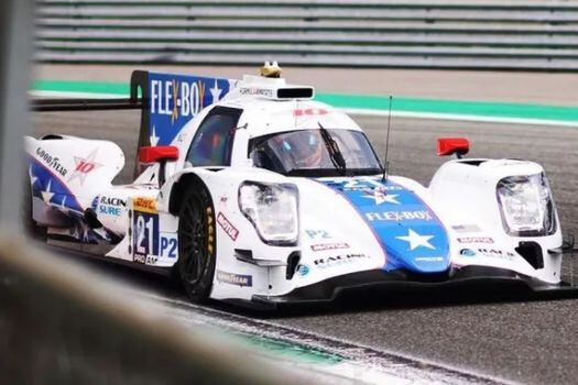 El carro Dragonspeed Oreca #21 con el que Juan Pablo Montoya y su equipo ganaron en su categoría en las 24h de Le Mans.