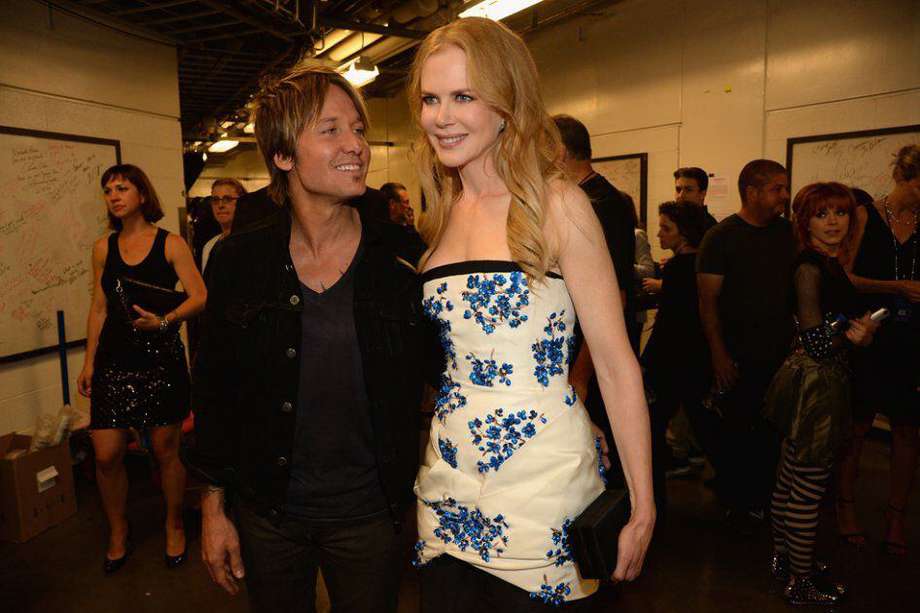 Keith Urban y Nicole Kidman. / AFP