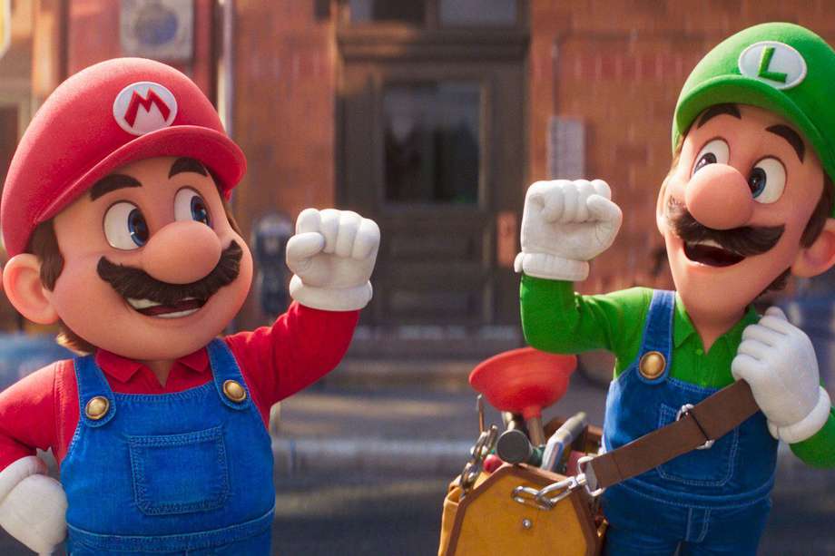 Fotograma de "Super Mario Bros: la película", producida por Illumination, Universal Studios y Nintendo. 