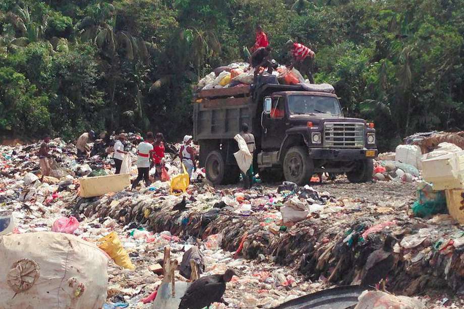 A Marmolejo llegan más de 70 toneladas de desechos al día. / Cortesía R4S Group