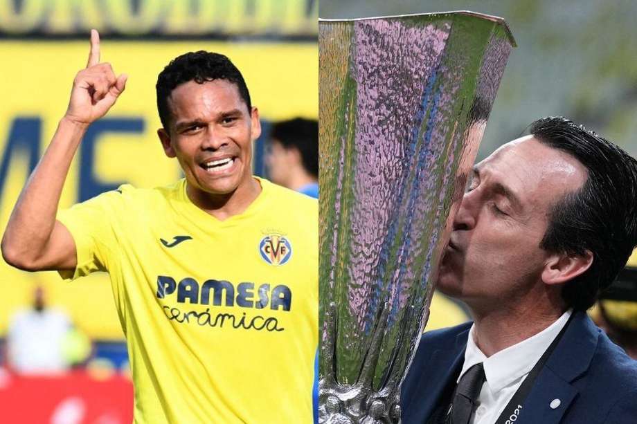 Carlos Bacca y Unai Emery volvieron a consagrarse campeones de la Uefa Europa League el pasado miércoles.