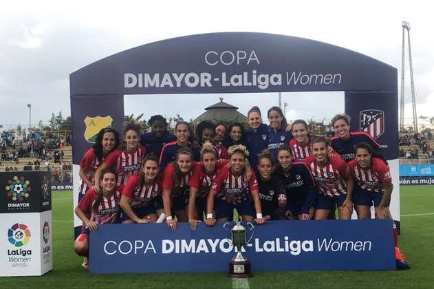 Atlético de Madrid ganó la Copa Dimayor-La Liga Women