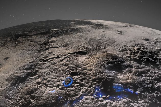 Plutón tiene volcanes de hielo únicos en todo el Sistema Solar