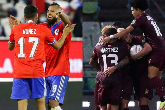 Chile vs Venezuela: hora y dónde ver el partido de eliminatorias