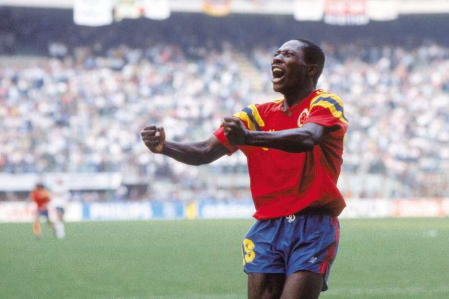 El martes 19 de junio de 1990, Freddy Eusebio Rincón marcó el gol más importante de su carrera, el agónico 1-1 ante Alemania, en el Mundial de Italia. Colombia, en vilo por la salud de su ídolo. / AFP