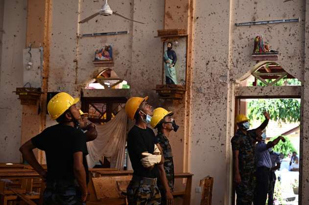 Ya son 290 muertos los que dejan atentados en Sri Lanka 