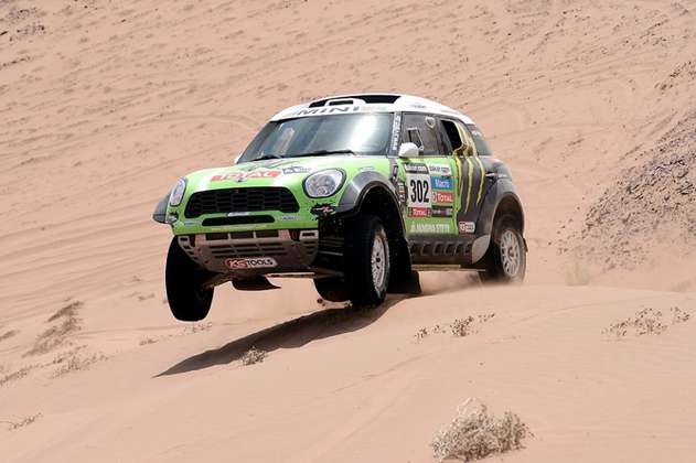 Peterhansel, virtual campeón del Dakar en autos