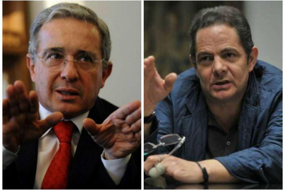El expresidente Álvaro Uribe y el exvicepresidente Germán Vargas Lleras.
