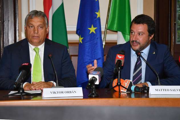 Italia y Hungría anuncian alianza antimigrante en Europa