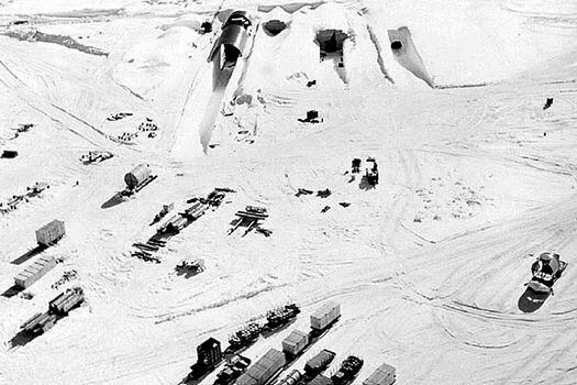 La base Camp Century en Groenlandia. / US Army