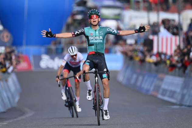 Giro de Italia: Kämna ganó en la etapa en la que se retiró ‘Supermán’ López