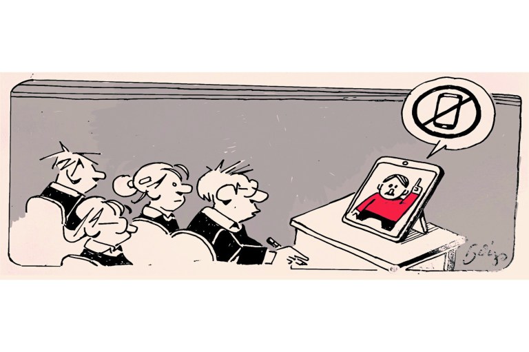 Celulares en los colegios