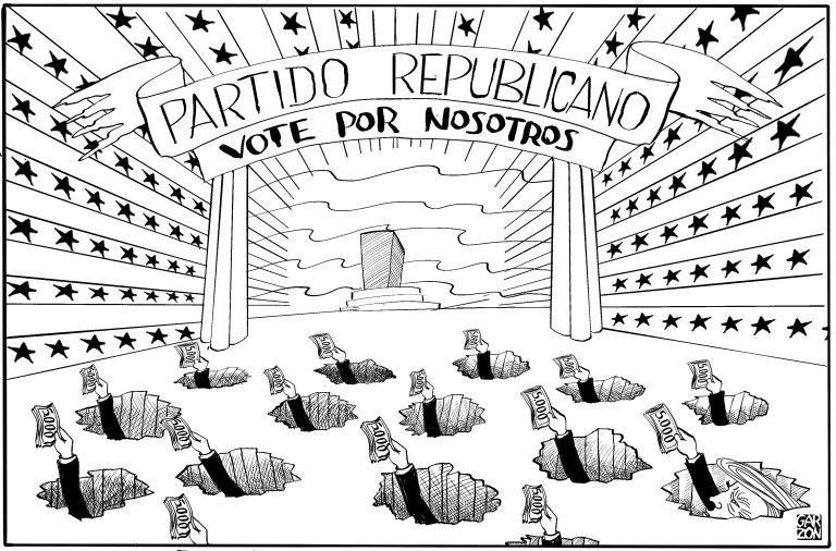 Cartones de Garzón: Cinco mil dólares por cabeza