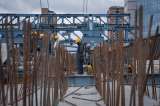 Así se construyó el puente del Metro sobre la calle 26 en Bogotá