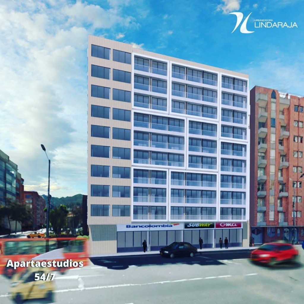 Rénder del proyecto inmobiliario proyectado en la esquina de las viviendas que serán demolidas.