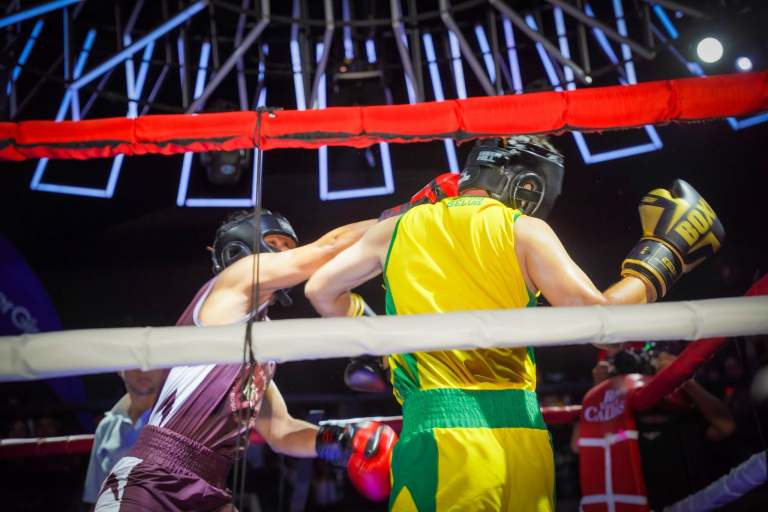 Gobernador de Caquetá y alcalde de Florencia se enfrentaron en un ring de boxeo