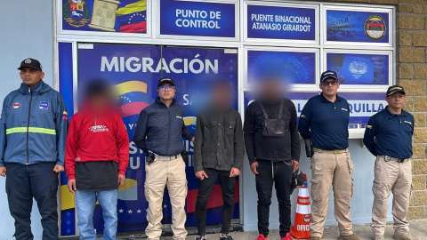 Migración expulsa a extranjeros en Bogotá y Boyacá: uno acumulaba seis capturas por hurto