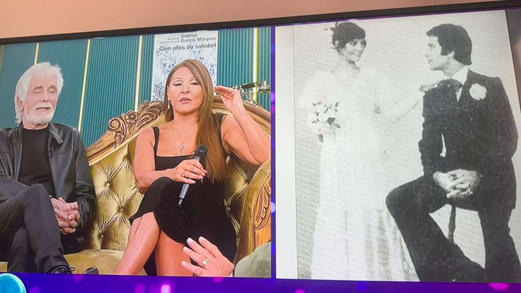 Amparo Grisales se casó con Germán Tessarolo.